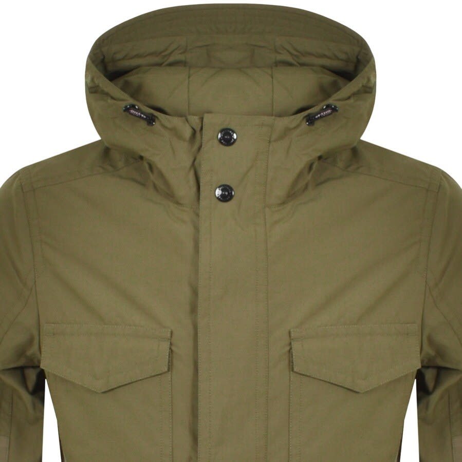 Alternative Image for ProductTommy Hilfiger Hooded Field Jacket Green2