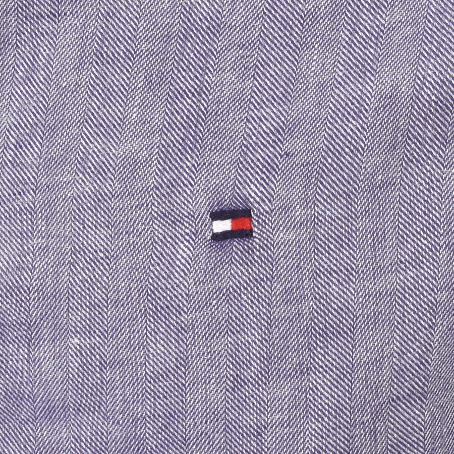 Alternative Image for ProductTommy Hilfiger Slim Long Sleeve Shirt Blue3