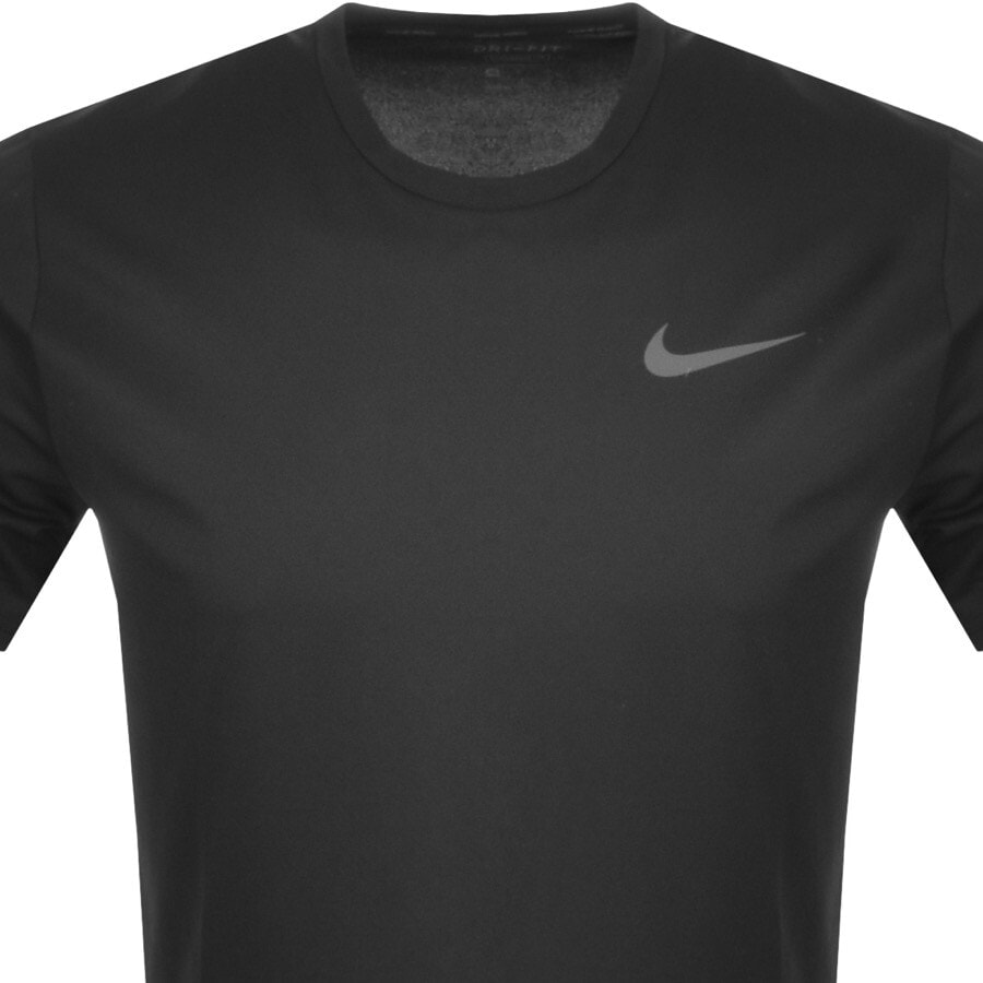 Alternative Image for ProductNike Training Dri Fit Logo T Shirt Black2