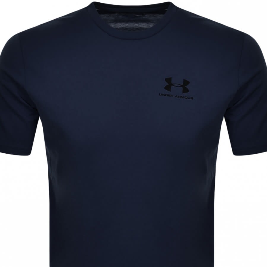 Alternative Image for ProductUnder Armour Sportstyle Logo T Shirt Blue2