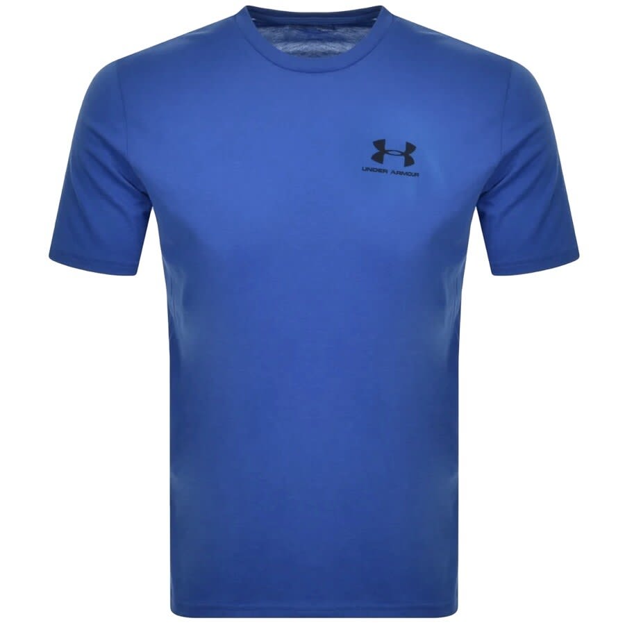 Alternative Image for ProductUnder Armour Sportstyle Logo T Shirt Blue1