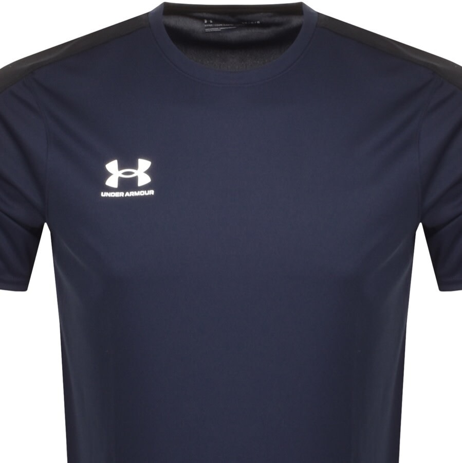 Alternative Image for ProductUnder Armour Challenger Logo T Shirt Blue2