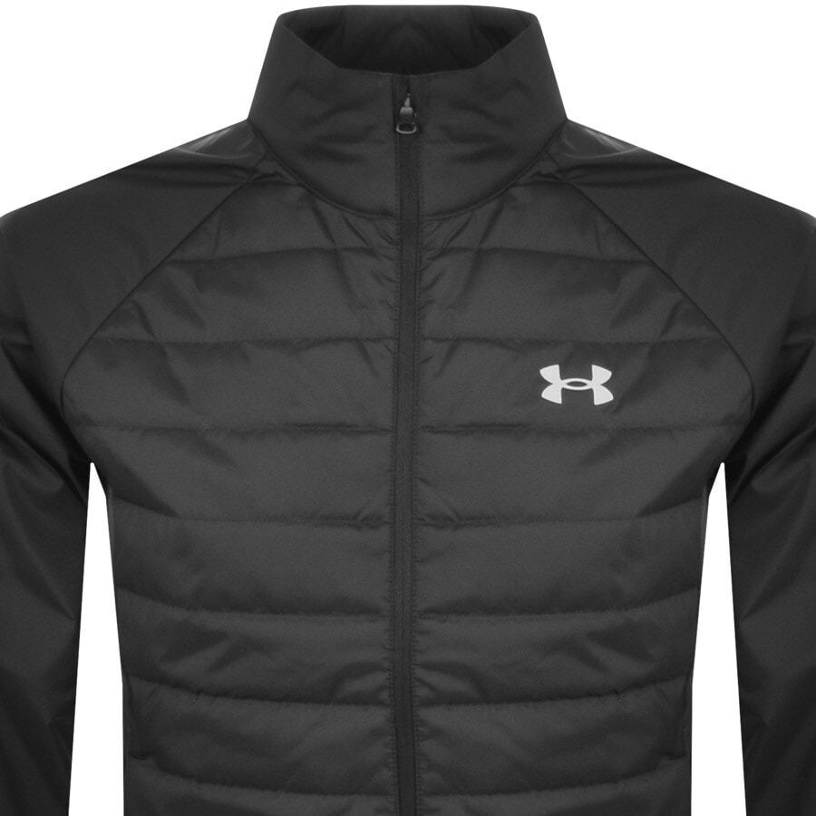 Alternative Image for ProductUnder Armour Run Insulate Hybrid Jacket Black2