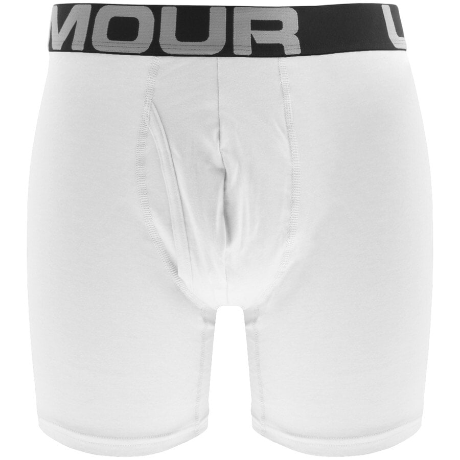 Alternative Image for ProductUnder Armour Boxerjock 3 Pack Boxer Shorts White2