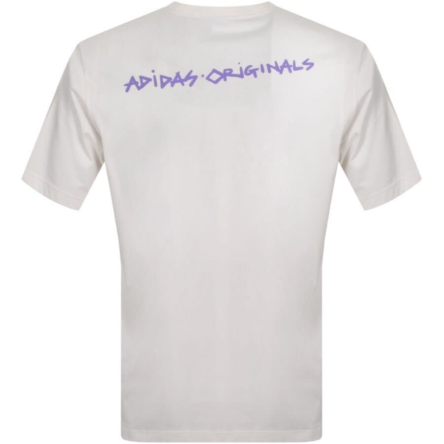Alternative Image for Productadidas Originals 5 Dino T Shirt White3