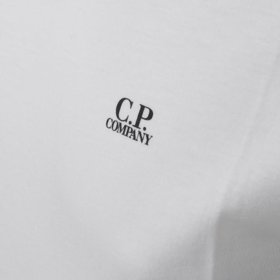 Alternative Image for ProductCP Company Logo T Shirt White3