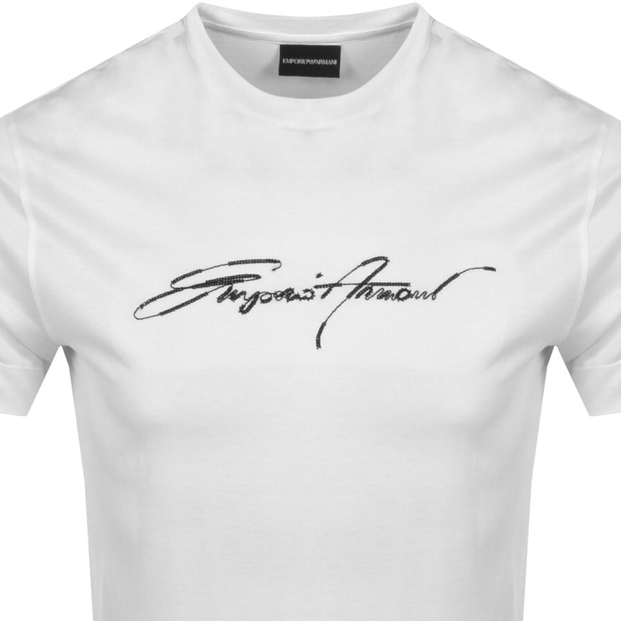 Alternative Image for ProductEmporio Armani Logo T Shirt White2