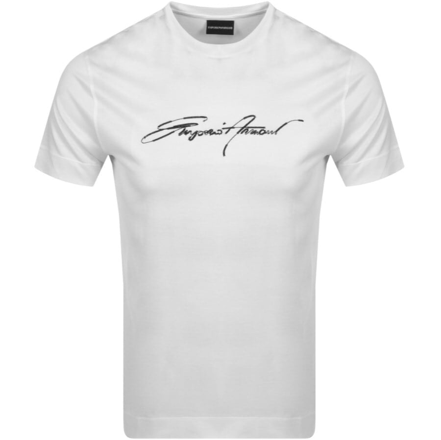 Alternative Image for ProductEmporio Armani Logo T Shirt White1
