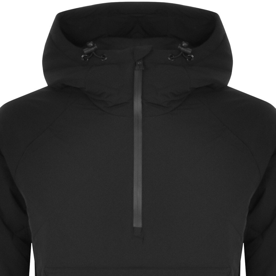Alternative Image for ProductArmani Exchange Hooded Quilted Jacket Black2
