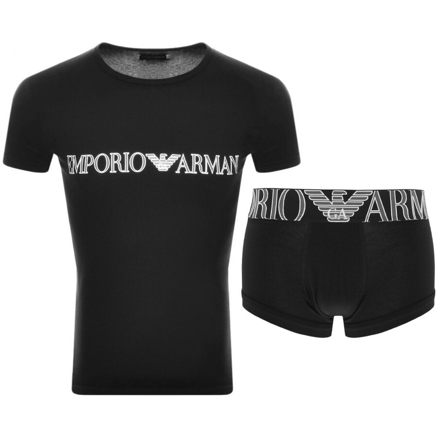 Alternative Image for ProductEmporio Armani Lounge T Shirt Gift Set Black1