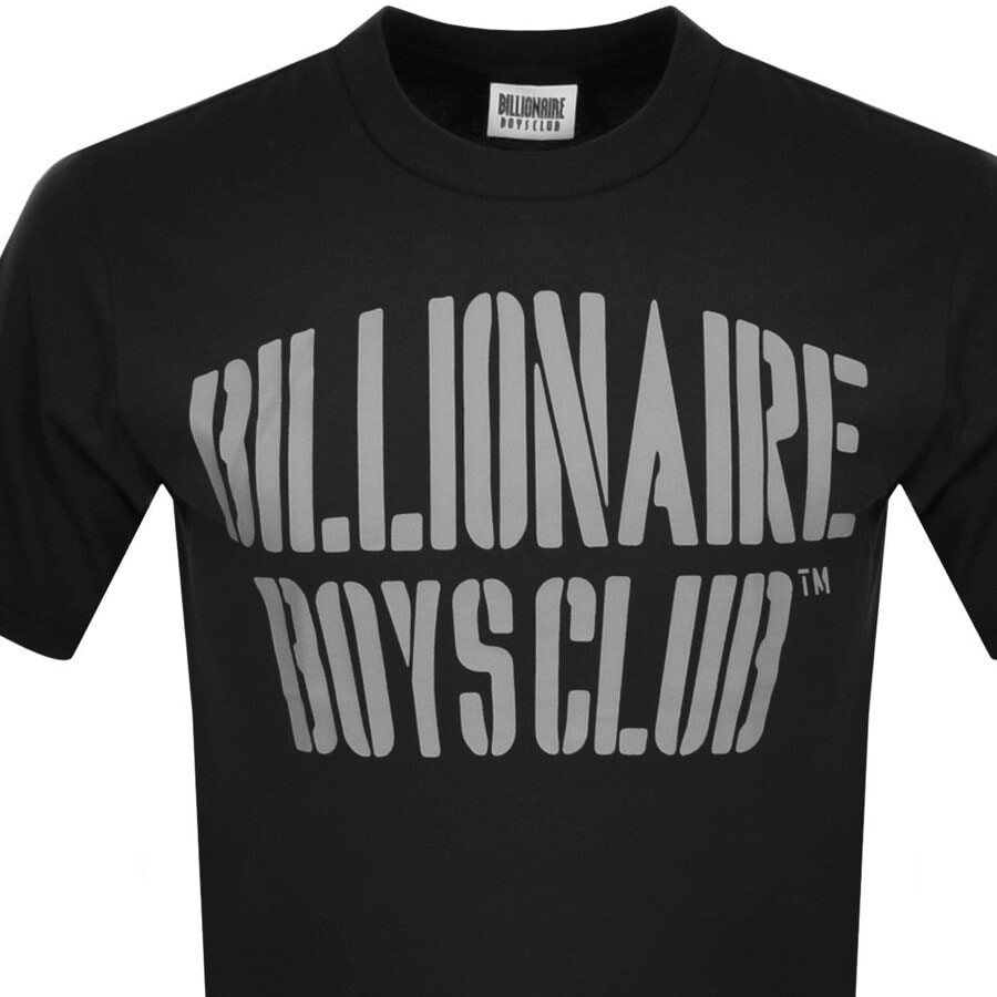 Alternative Image for ProductBillionaire Boys Club Stencil Logo T Shirt Black2