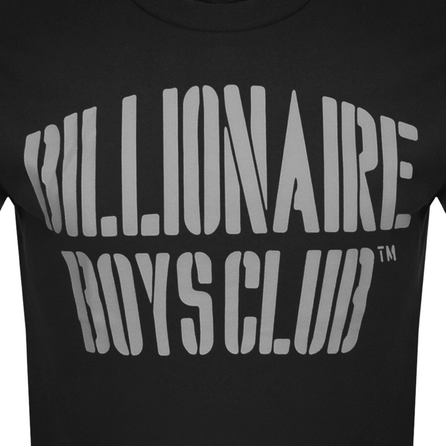 Alternative Image for ProductBillionaire Boys Club Stencil Logo T Shirt Black3