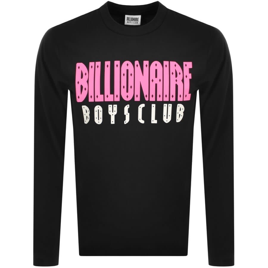 Alternative Image for ProductBillionaire Boys Club Long Sleeve T Shirt Black1
