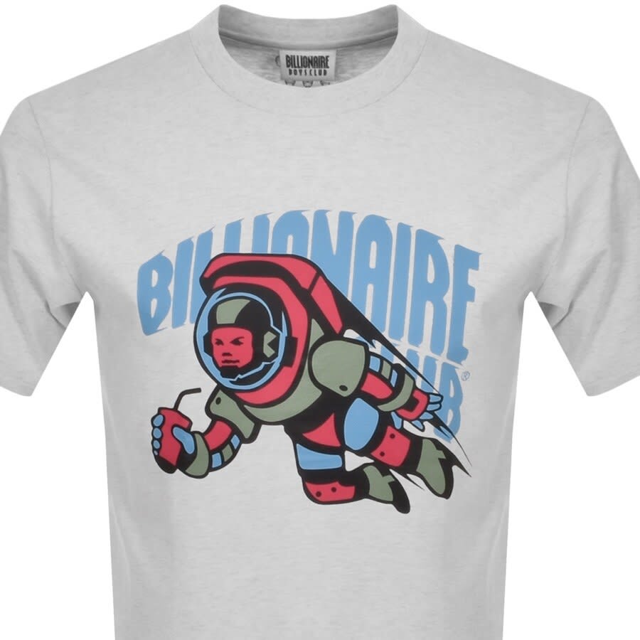 Alternative Image for ProductBillionaire Boys Club Cafeteria Logo T Shirt Grey2