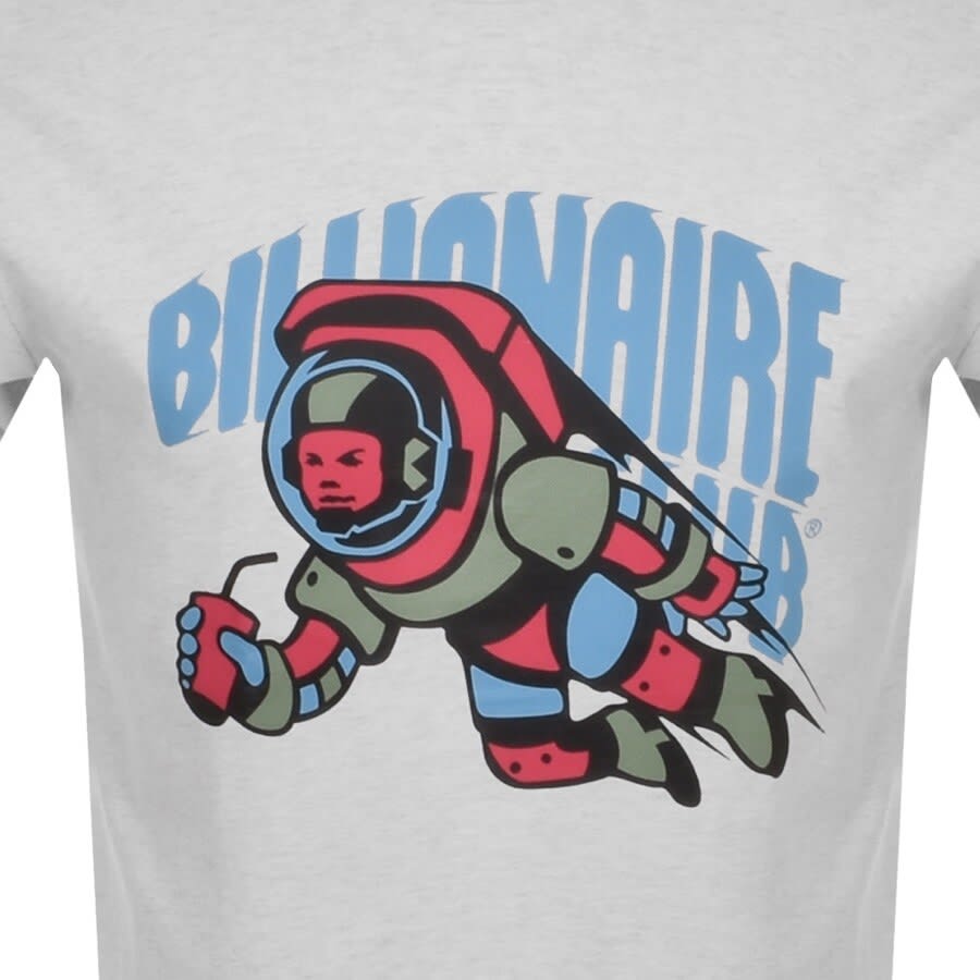 Alternative Image for ProductBillionaire Boys Club Cafeteria Logo T Shirt Grey3