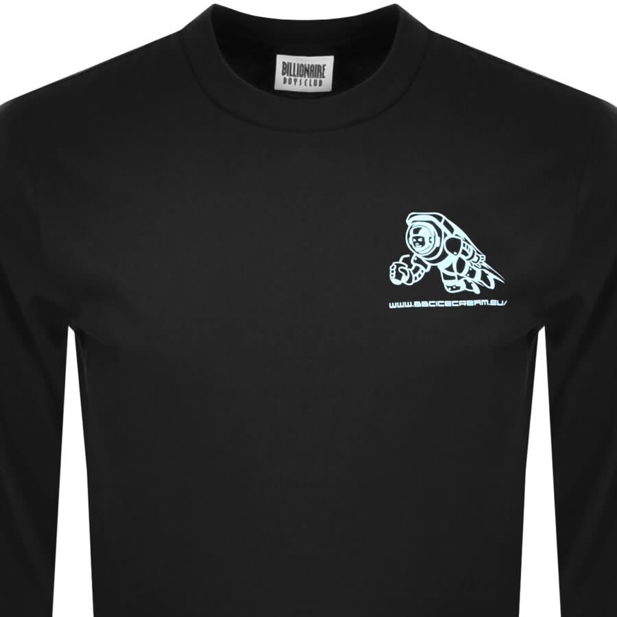 Alternative Image for ProductBillionaire Boys Club Long Sleeved T Shirt Black2