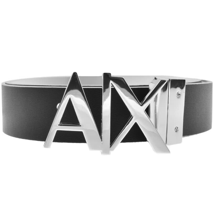 Alternative Image for ProductArmani Exchange Reversible Belt White2