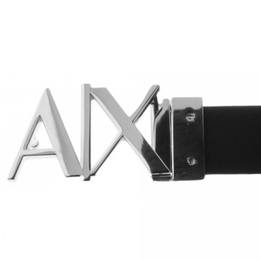 Alternative Image for ProductArmani Exchange Reversible Belt White3
