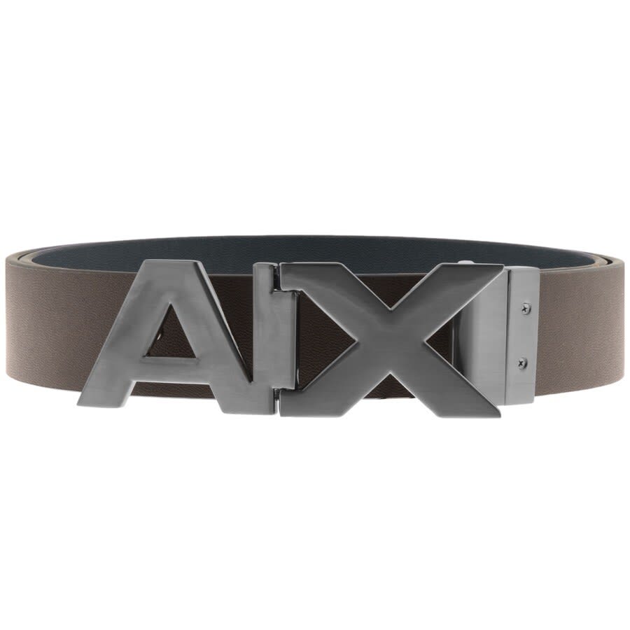 Alternative Image for ProductArmani Exchange Logo Belt Navy2