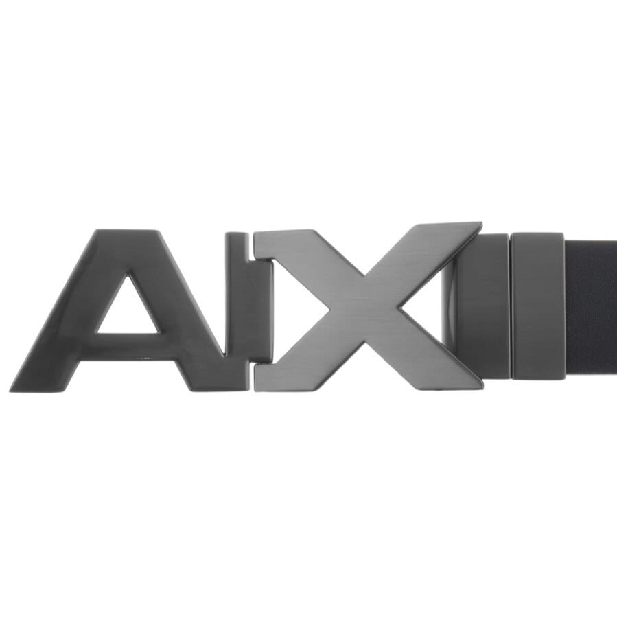 Alternative Image for ProductArmani Exchange Logo Belt Navy3