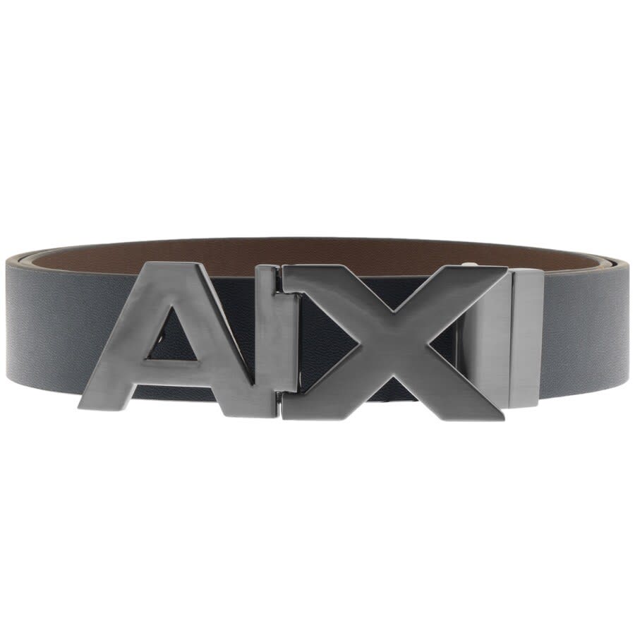 Alternative Image for ProductArmani Exchange Logo Belt Navy1