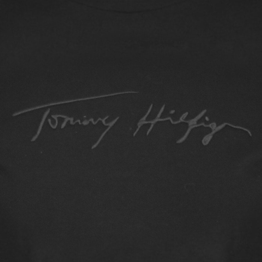 Alternative Image for ProductTommy Hilfiger Crew Neck Sweatshirt Black3