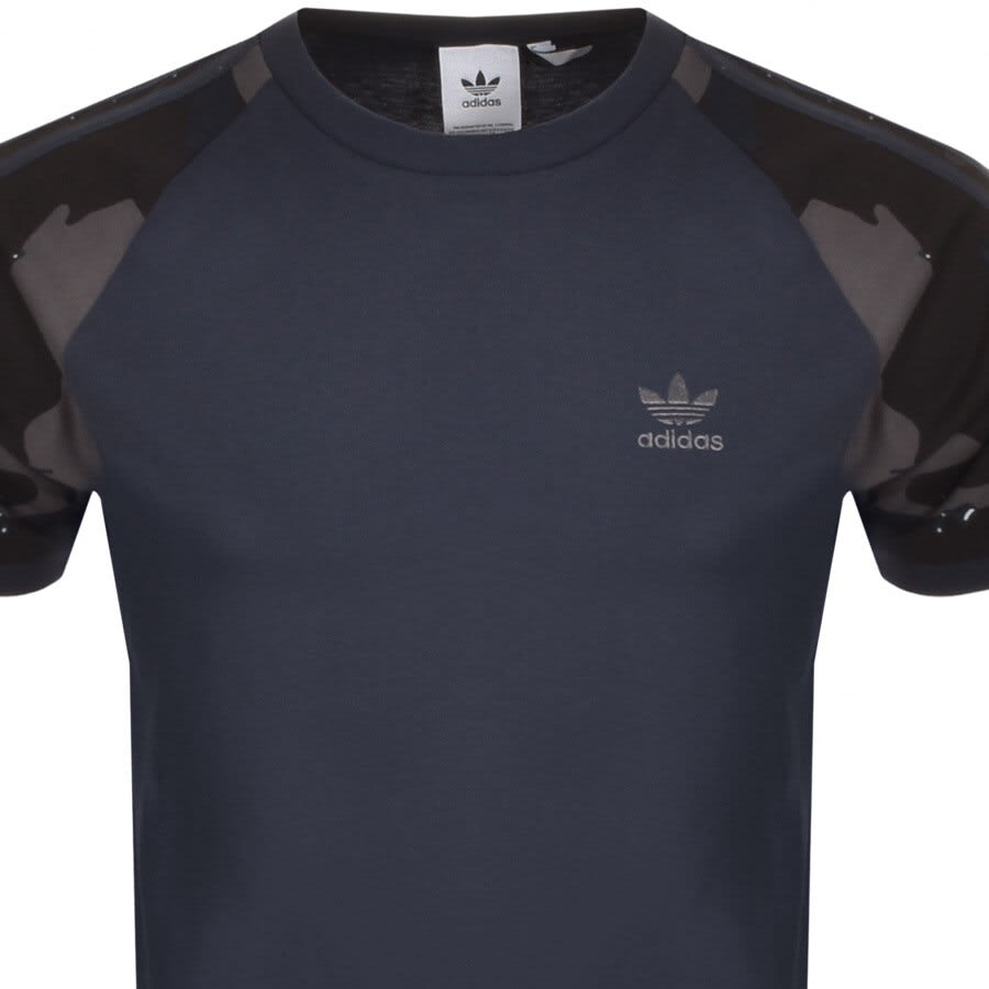 Alternative Image for Productadidas Originals Camo Cali T Shirt Navy2