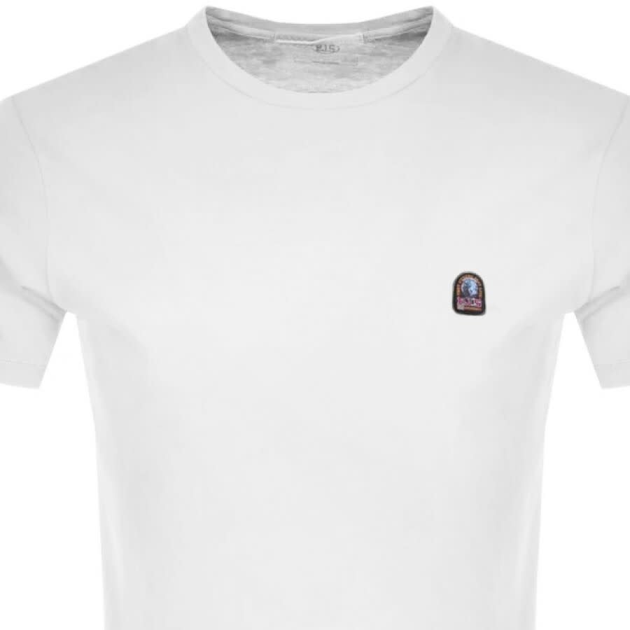Alternative Image for ProductParajumpers Patch T Shirt White2