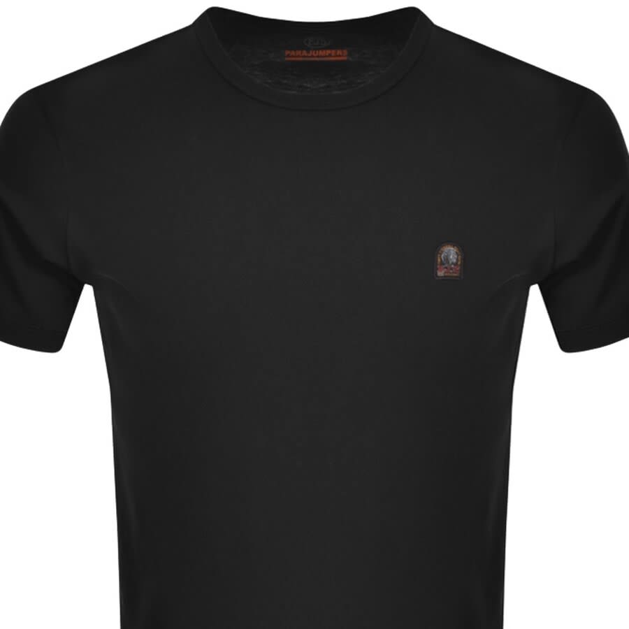 Alternative Image for ProductParajumpers Patch T Shirt Black2