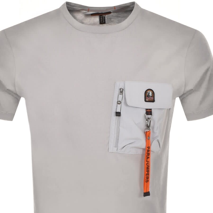Alternative Image for ProductParajumpers Mojave Pocket T Shirt Grey2