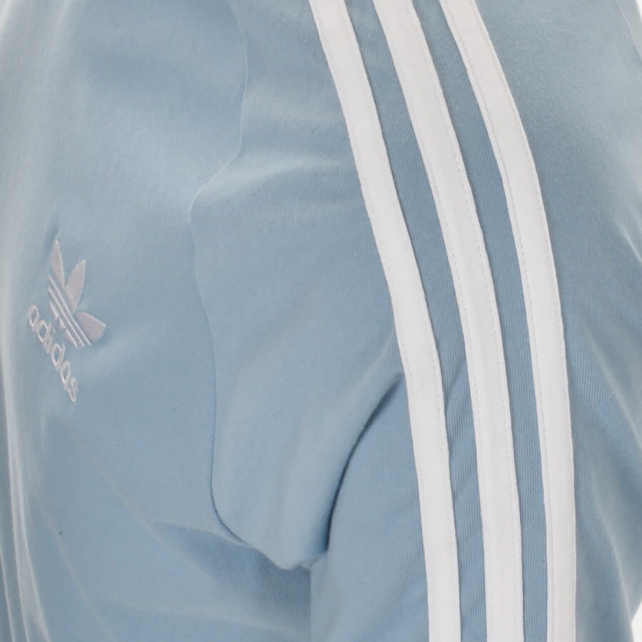 Alternative Image for Productadidas Originals 3 Stripe T Shirt Blue3