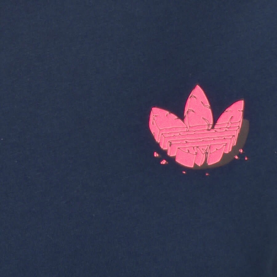 Alternative Image for Productadidas Originals Long Sleeve T Shirt Navy2