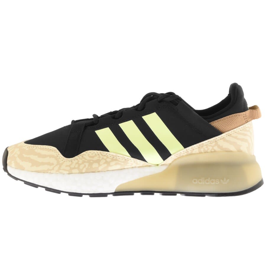 adidas originals 2k boost trainers in black and white