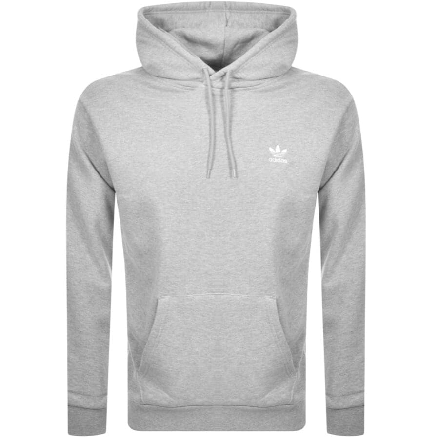 Alternative Image for Productadidas Originals Essential Hoodie Grey1
