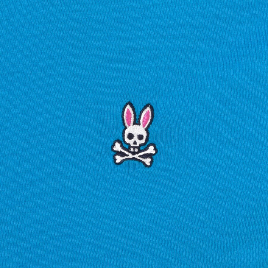 Alternative Image for ProductPsycho Bunny Classic Crew Neck T Shirt Blue3