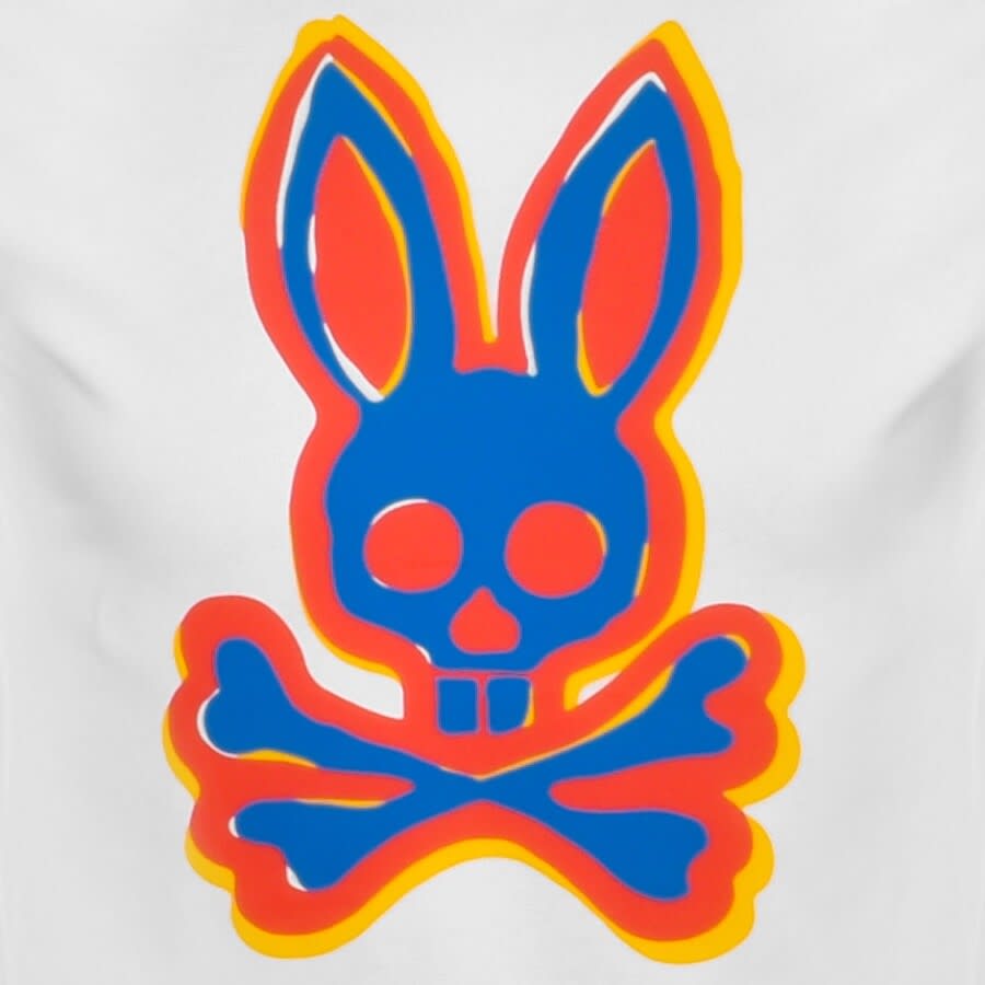 Alternative Image for ProductPsycho Bunny Calder Crew Neck T Shirt White3