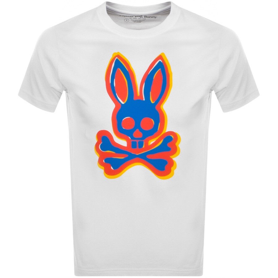 Alternative Image for ProductPsycho Bunny Calder Crew Neck T Shirt White1