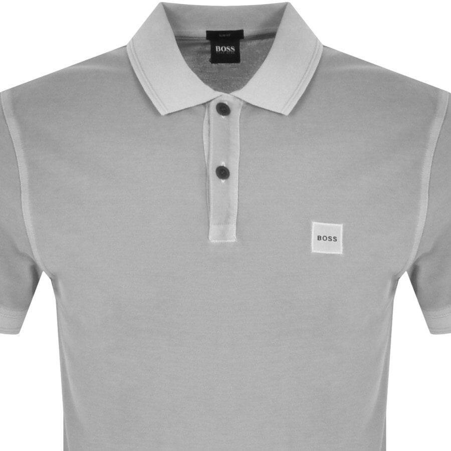 Alternative Image for ProductBOSS Passenger 1 Polo T Shirt Grey2