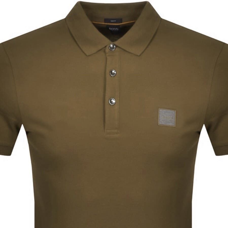 Alternative Image for ProductBOSS Passenger 1 Polo T Shirt Khaki2