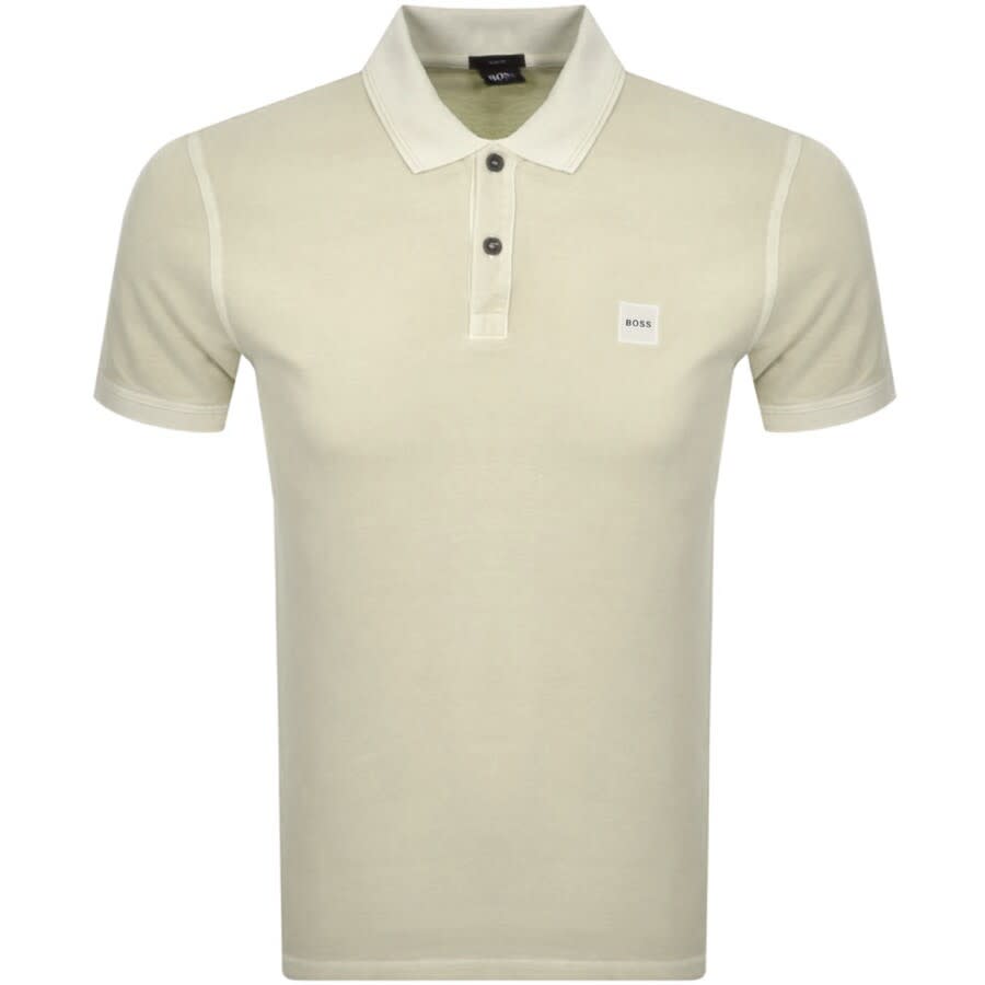 Alternative Image for ProductBOSS Passenger 1 Polo T Shirt Beige1