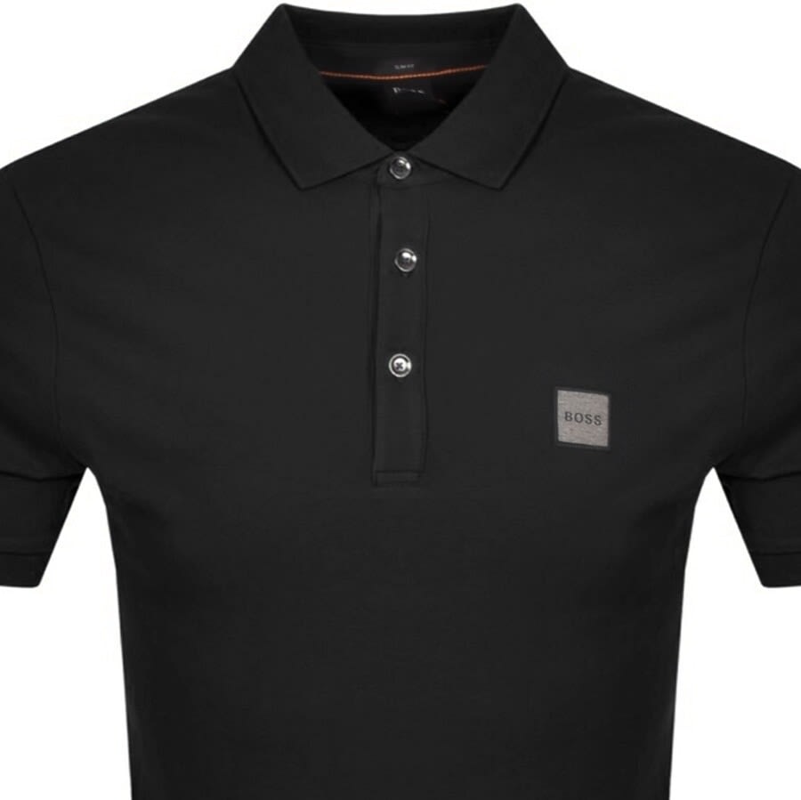 Alternative Image for ProductBOSS Passenger 1 Polo T Shirt Black2