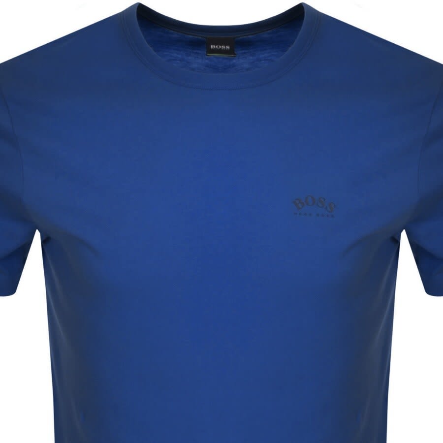 Alternative Image for ProductBOSS Tee Curved T Shirt Blue2