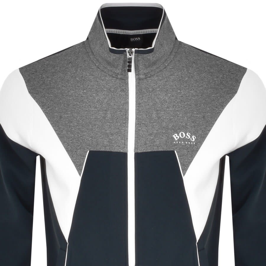 Alternative Image for ProductBOSS Skaz 1 Full Zip Sweatshirt Navy2