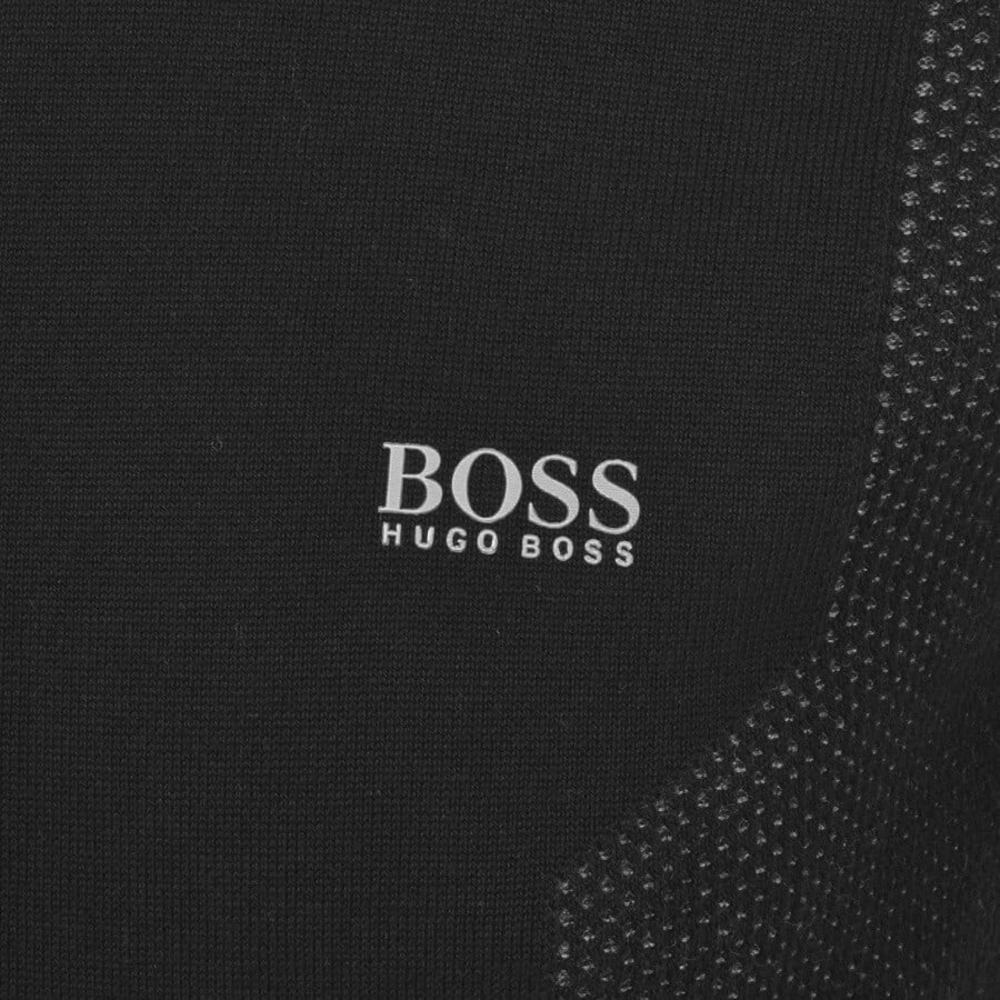 Alternative Image for ProductBOSS Rovan Knitted Jumper Black3