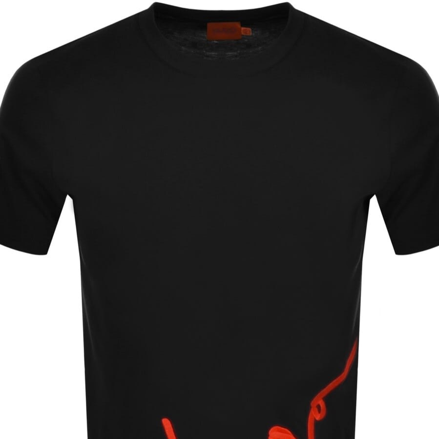 Alternative Image for ProductHUGO Dresco Crew Neck Short Sleeve T Shirt Black2