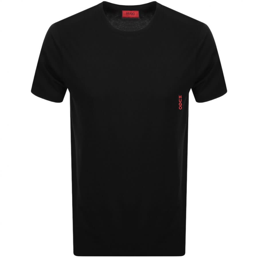 Alternative Image for ProductHUGO Double Pack Crew Neck T Shirt Navy2