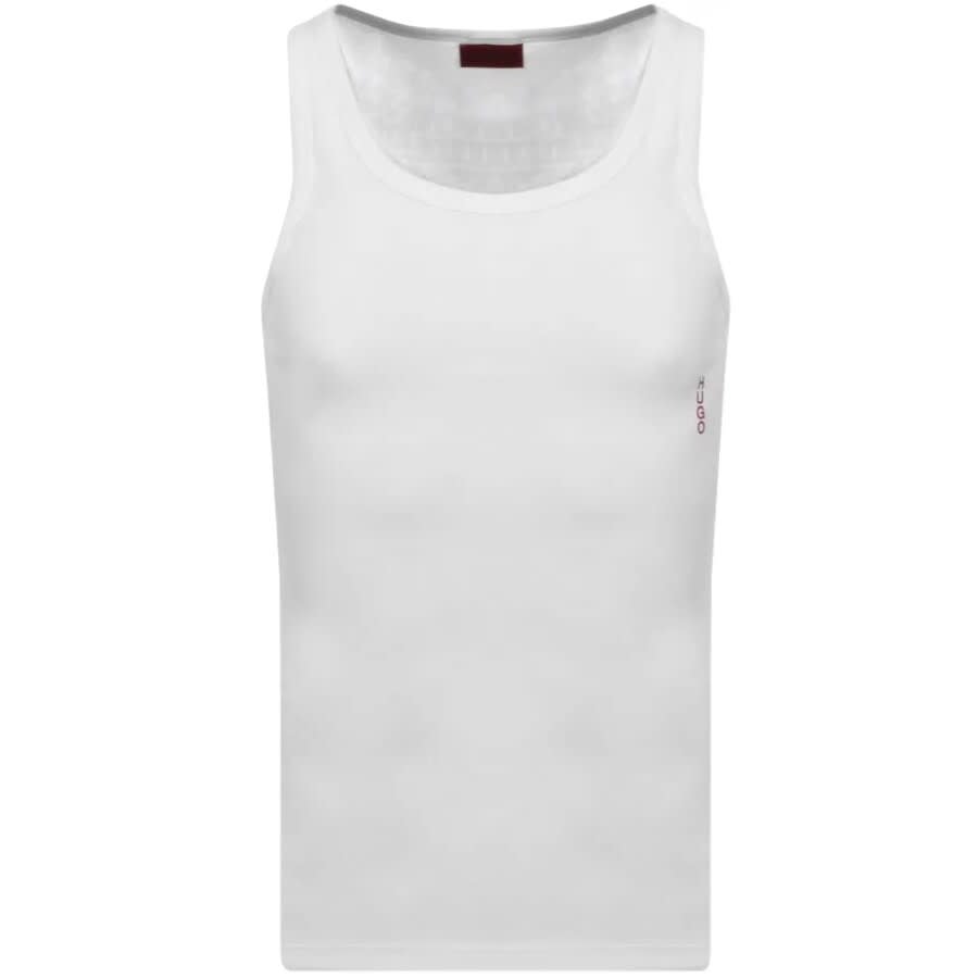 Alternative Image for ProductHUGO Double Pack Vest T Shirts White2