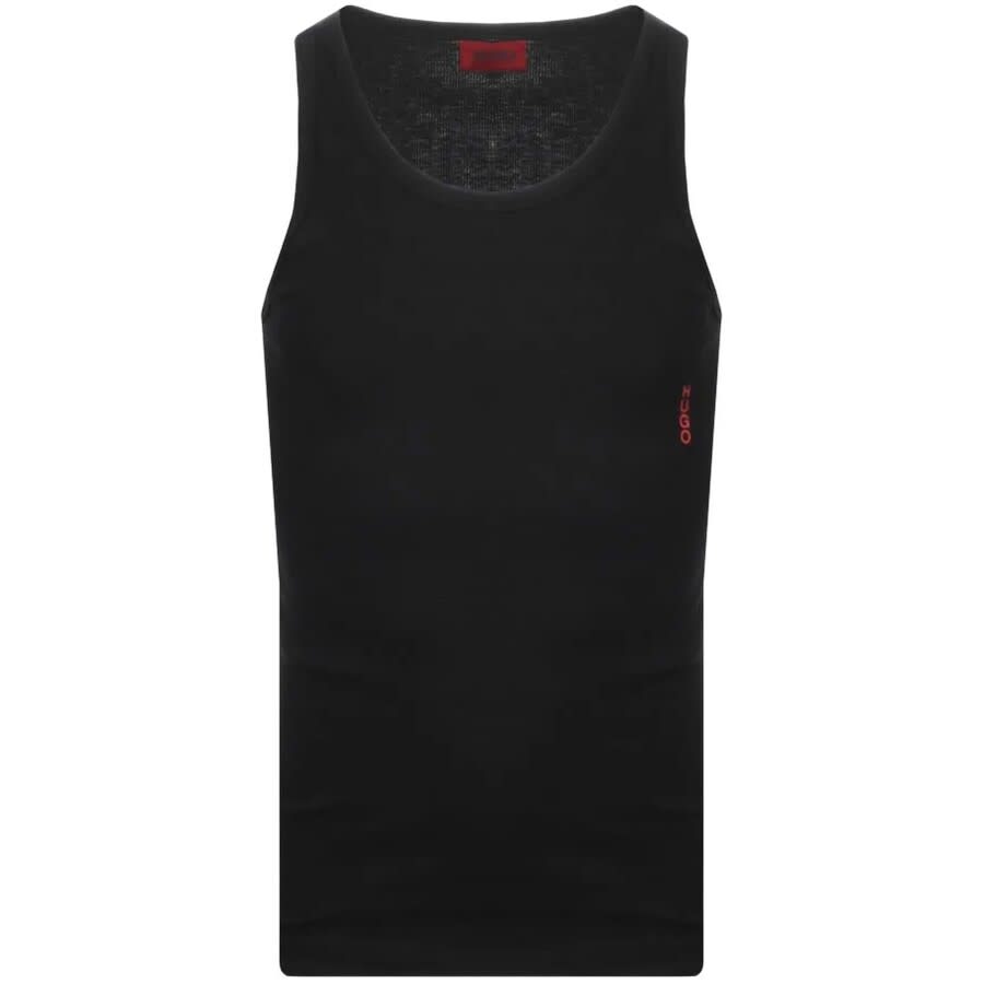 Alternative Image for ProductHUGO Double Pack Vest T Shirts White3