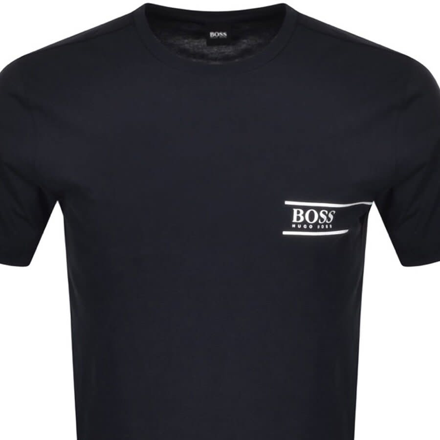 Alternative Image for ProductBOSS Crew Neck T Shirts Navy2
