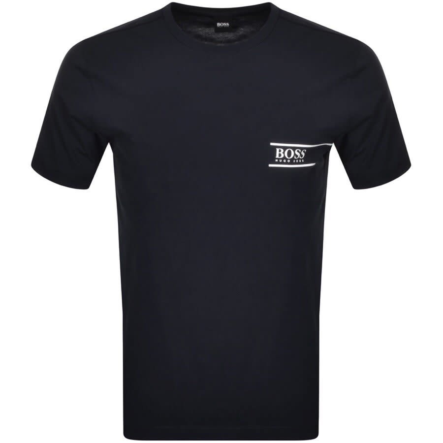 Alternative Image for ProductBOSS Crew Neck T Shirts Navy1